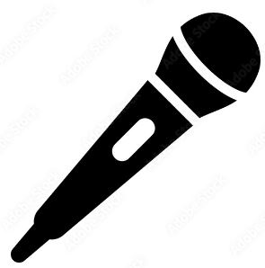 Pictogramme représentant un microphone